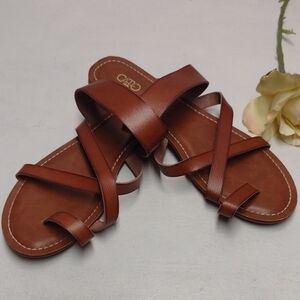 Cato Brown Strappy Sandals